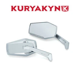 Hex Mirror - Chrome By Kuryakyn 5918