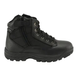 Boot, Men's Leather Tactical Lace-Up Boot With Side Zipper Entry 12 Boot, Men's Leather Tactical Lace-Up Boot With Side Zipper Entry -Riders Biker Supply Sale Shop 0340e4b4MBM9011 8 59200.1555523537