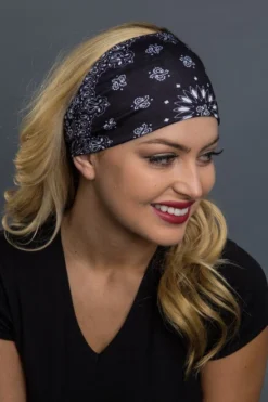EZ BANDZ Headband, Classic Paisley