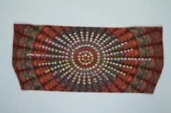 VINTAGE MAROON STARBURST By MARIES HEADBAND