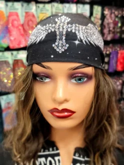 CROSS/WINGS IN NIGHT SKY By MARIES HEADBAND -Riders Biker Supply Sale Shop 2d0df38820220714 152935 42297.1657920915