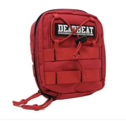Deadbeat Customs, Molle Bar Bag - Red