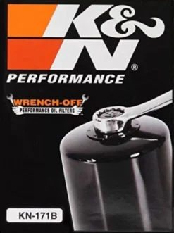 K&N KN 171B BIG TWIN OIL FILTER BLK