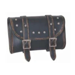 Tool Bag, Studded Cowhide - Antique Brown