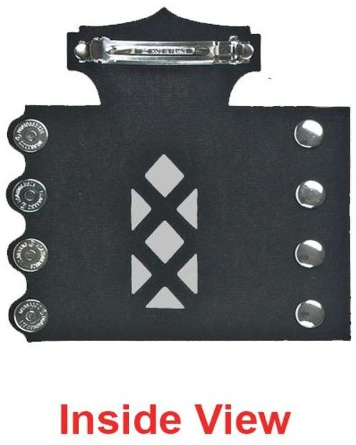 Hair Magtube 5" Studded W/Rose 4 Hair Magtube 5" Studded W/Rose - Image 4