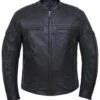 MEN'S PREMIUM LEATHER REFLECTIVE JACKET