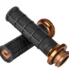 Black/Bronze Hart-Luck Cable Signature V-Twin Lock-On™ Grips