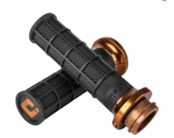 Black/Bronze Hart-Luck TBW Signature V-Twin Lock-On™ Grips