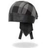 Headwrap, Buffalo Plaid - Gray