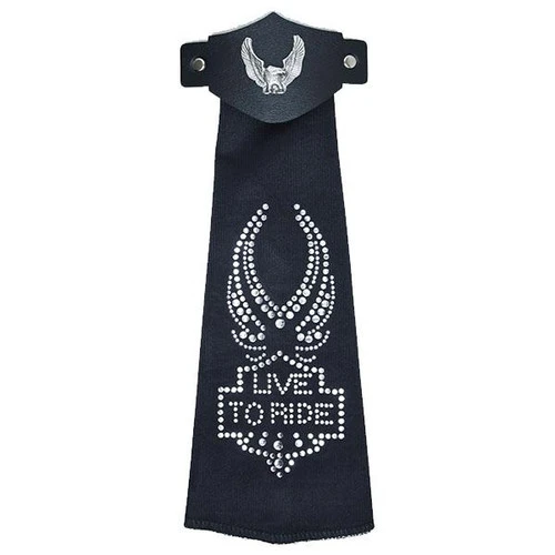 Spandex Hairtube Live To Ride Eagle W/ Eagle Concho 2 Spandex Hairtube Live To Ride Eagle W/ Eagle Concho - Image 2