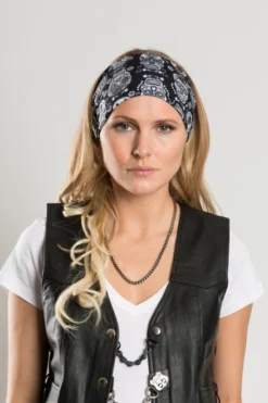 EZ BANDZ Headband, Sugar Skulls -Riders Biker Supply Sale Shop 597a397350201 534 2048x2048 30932.1622657396