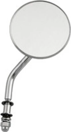 HARDDRIVE 3" ROUND MIRROR W/4" STEM CHROME L/R