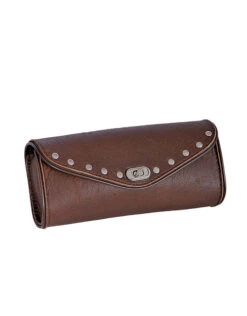 Windshield Tool Bag, Studded - Brown