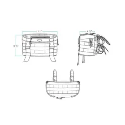 Biltwell EXFIL-7 Bag - Black - #3301-01 -Riders Biker Supply Sale Shop 6cdaba51DiagramExfil 7 2000x 47901.1621472396