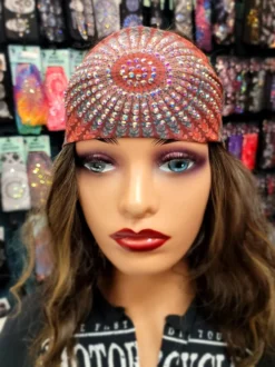 VINTAGE MAROON STARBURST By MARIES HEADBAND -Riders Biker Supply Sale Shop 6d06d60c20220714 150457 15549.1657919646