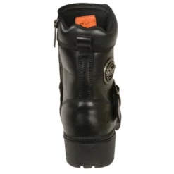 Boot Women's Lace-Up Leather Boots With Side Zipper 12 Boot Women's Lace-Up Leather Boots With Side Zipper -Riders Biker Supply Sale Shop 6db60fa1MBL9325 Back View Motorcycle Boots 5 04016.1522451141