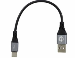 7.5" Phone Charging Adapter Cable USB To USB-C Cable