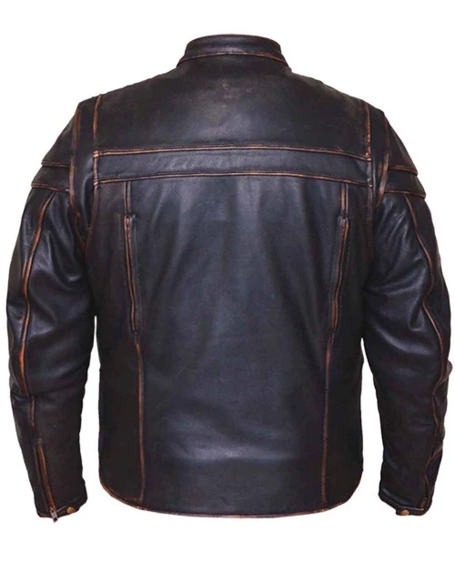 MOTORCYCLE COLORADO RUBOFF BROWN JACKET 2 MOTORCYCLE COLORADO RUBOFF BROWN JACKET - Image 2