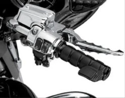 Right Side Contoured ISO®-Throttle Boss, Gloss Black 6318 Kuryakyn