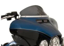 Flare⢠Windshield For H-D 2014-2023 FLH Dark Smoke 5 In. Flare Windshield