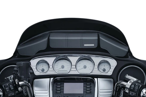 Windshield Pouch Bag For '14-'20 Harley Touring & Tri Glide Kuryakyn 5261 2 Windshield Pouch Bag For '14-'20 Harley Touring & Tri Glide Kuryakyn 5261 - Image 2