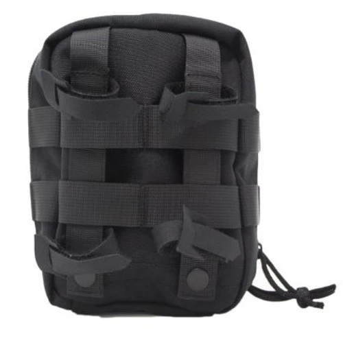 Deadbeat Customs, Molle Bar Bag - Black 2 Deadbeat Customs, Molle Bar Bag - Black - Image 2