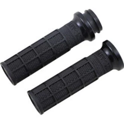 Black/Black Hart-Luck TBW Signature V-Twin Lock-On™ Grips