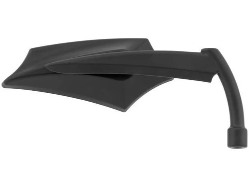 BLACK CUSTOM HARLEY ANGLER MIRROR SCULPTED Fits Harley Honda Kawasaki And Yamaha Left Thread 2 BLACK CUSTOM HARLEY ANGLER MIRROR SCULPTED Fits Harley Honda Kawasaki And Yamaha Left Thread - Image 2