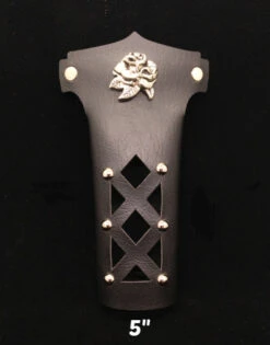 Hair Magtube 5" Studded W/Rose