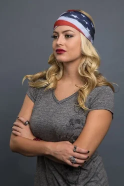 EZ BANDZ Headband, American Flag -Riders Biker Supply Sale Shop a30a2d53EZ Band 313 2048x2048 15524.1559074218