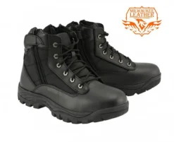 Boot, Men's Leather Tactical Lace-Up Boot With Side Zipper Entry 13 Boot, Men's Leather Tactical Lace-Up Boot With Side Zipper Entry -Riders Biker Supply Sale Shop a59705f8web20BOOT20901120tactical 22917.1555523759
