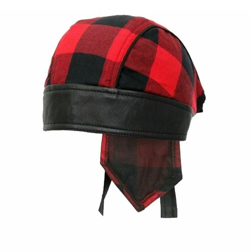 Headwrap, Buffalo Plaid - Red 1 Headwrap, Buffalo Plaid - Red