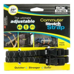 ROK Straps 1/2" LT Cruiser Blk/Ref