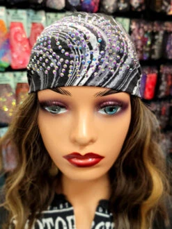 BLACK AND WHITE SWIRL By MARIES HEADBAND