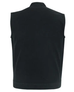 Mens Black Denim Vest Single Back Panel 7 Mens Black Denim Vest Single Back Panel -Riders Biker Supply Sale Shop c11cf504th2 q.9274.0 dm989bk 2 59449.1625604754