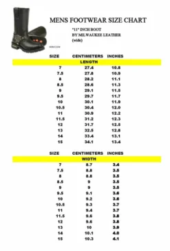 Boot, Harness Square Toe WIDE Men's 11 Inch Classic Harness Square Toe Boot -Riders Biker Supply Sale Shop c3417aa9FotoFlexer PhotospecWide 63386.1522783109
