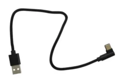 90° USB To USBC - 12" USB Phone Charging Cable