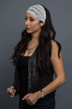 EZ BANDZ Headband, Lace Bohemian Ivory