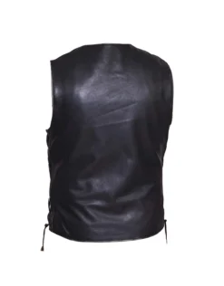 MEN'S RUB GREY MOTORCYCLE RIDING LEATHER VEST, DURANGO -Riders Biker Supply Sale Shop d8cfb62c2611agr 2 81809.1522435241