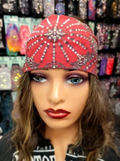 RED PAISLEY STARBURST By MARIES HEADBAND -Riders Biker Supply Sale Shop de38045b20220714 140617 09577.1657922794