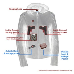 Women Black 3/4 Hooded Leather Jacket With Side Stretch Fit -Riders Biker Supply Sale Shop dfee7226MLL2555 XRAY 19908.1666720579