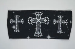 3 CROSSES IN NIGHT SKY By MARIES HEADBAND