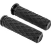 Arlen Ness Cable Diamond Grips Grips Black