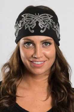 EZ BANDZ Headband, Super Bling Tribal Butterfly W/ Gemstones -Riders Biker Supply Sale Shop fa5c9da750230 web1 2048x2048 27154.1558888884