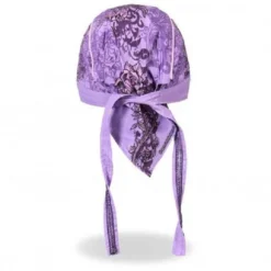 Headwrap, Stained Heart - Purple -Riders Biker Supply Sale Shop hwh1060 a03 480x480 20573.1534275693