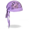 Headwrap, Stained Heart - Purple