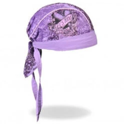 Headwrap, Stained Heart - Purple